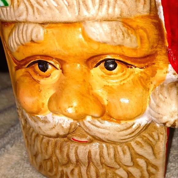 Vintage ceramic Santa  holder - Picture 7 of 7